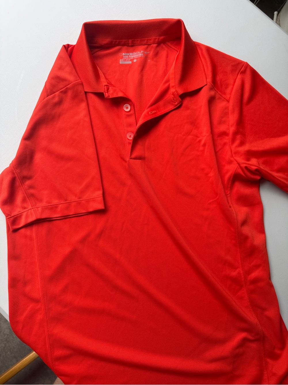 Nike Golf Tour Performance dri-fit orange Men's Polo Shirt